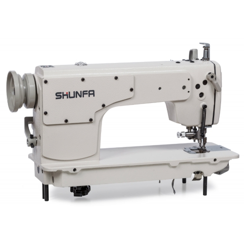 Одноигольная прямострочная швейная машина с ножом Shunfa SF 188-D
